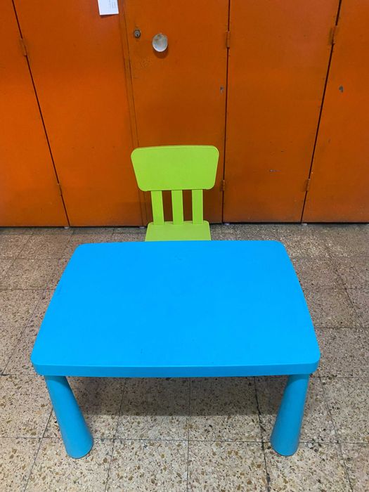 mesa + cadeira - criança ikeia