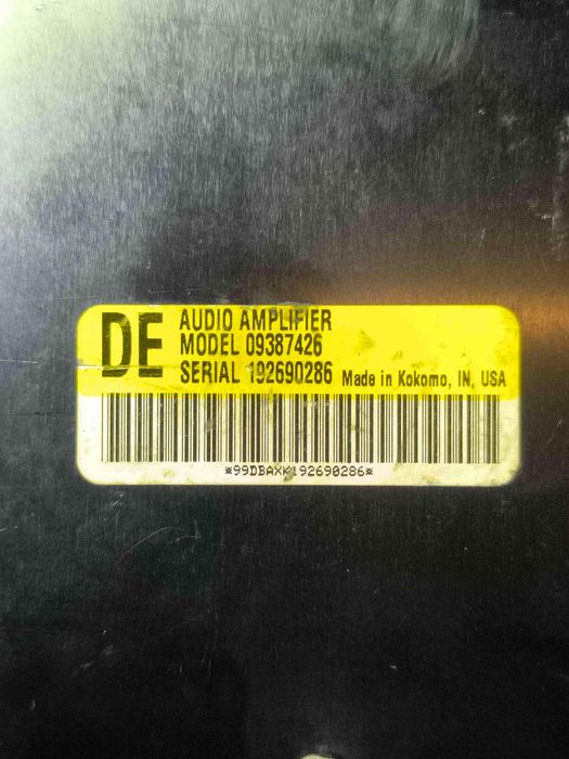 Amplificador de Colunas CADILLAC DEVILLE 9350699 (OEM) | 9387426 (OEM) | ACDelco (OEM)