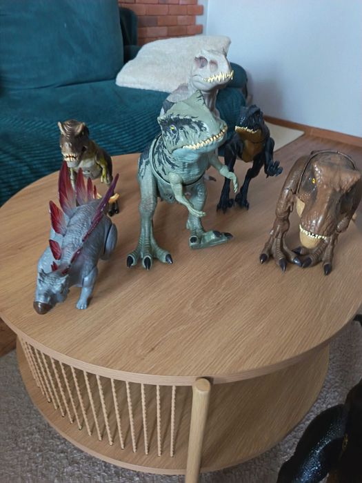 Dinozaury figurki