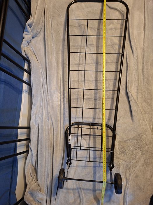 Składany metalowy wózek transportowy IKEA