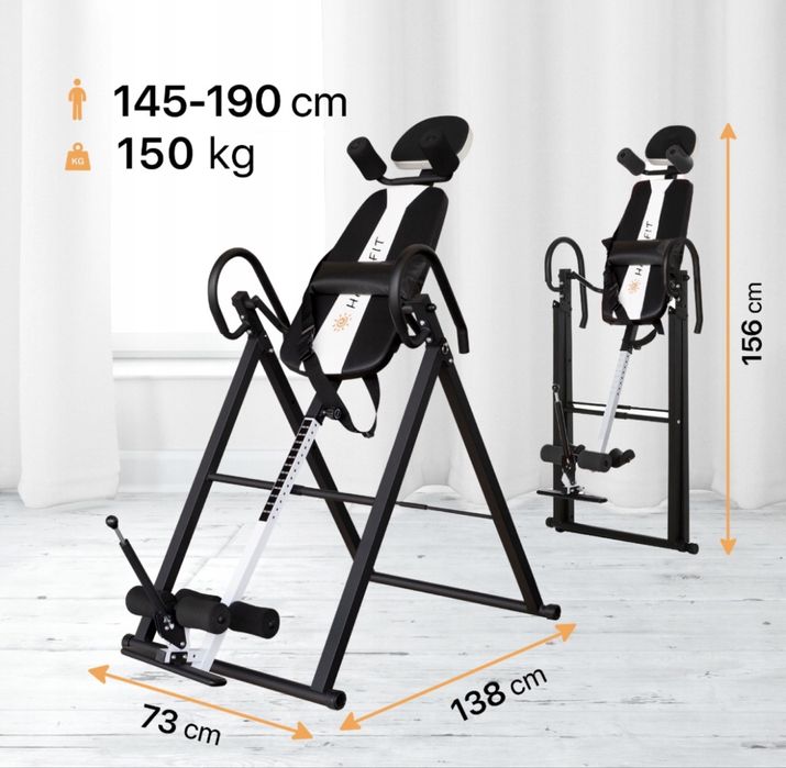 Інверсійна лава Halo-Fit Black Gravity для реабілітаційних тренувань