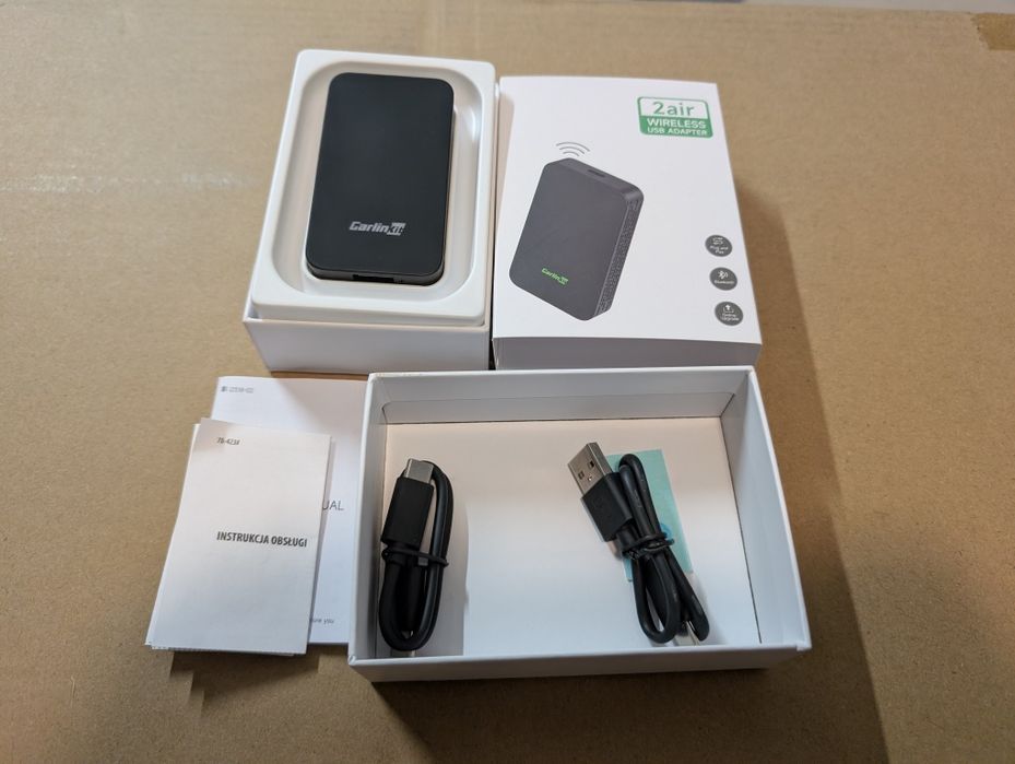Carlink 5.0 adapter Android auto / Apple car play bezprzewodowy