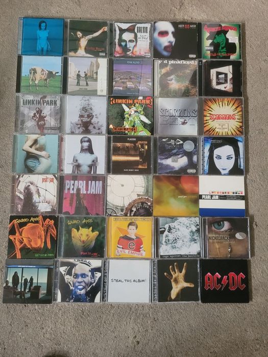 Grande coleção de cds