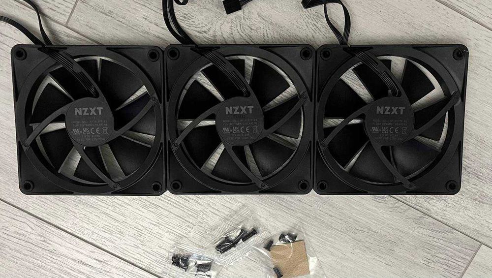 NZXT F120 RGB Triple RF-R12TF-B1