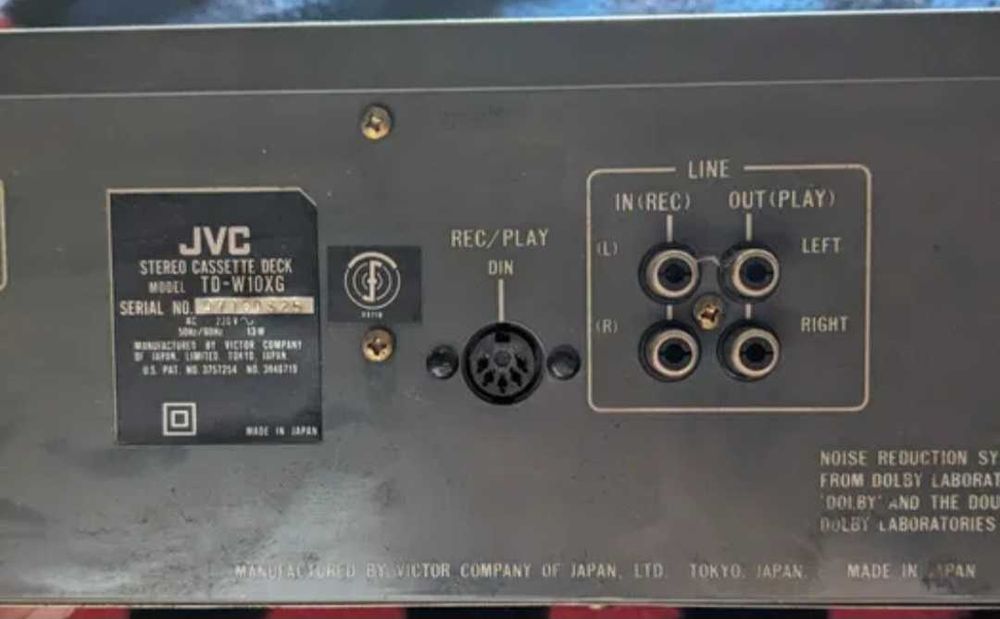 Magnetofon Jvc do amplitunera