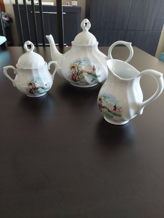 Serviço chávenas Japão