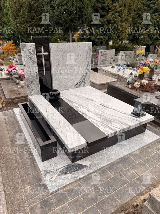 NAGROBKI POMNIKI od 3500zł/ Raty!!!/ Montaz,Napisy,Wazon w cenie‼️