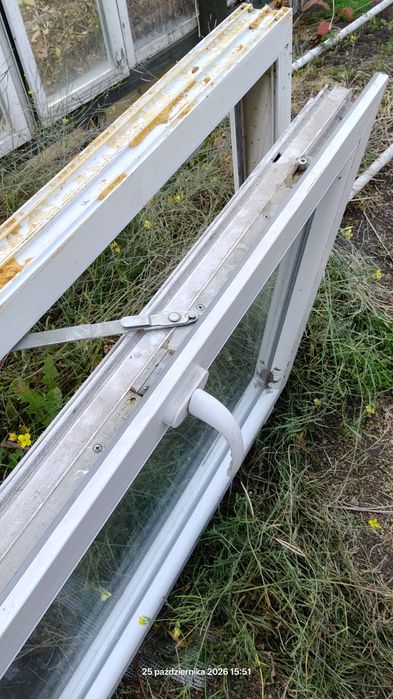 Okno pcv białe  113x85