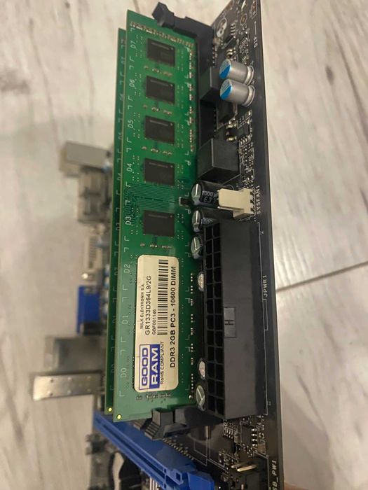 Płyta główna MSI H61M-P20 (G3) + procesor Intel Core i3-3220 + 4GB RAM