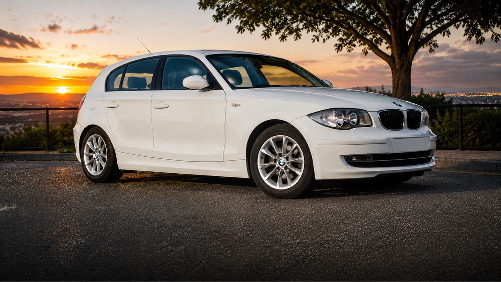 BMW 118d without engine and transmission