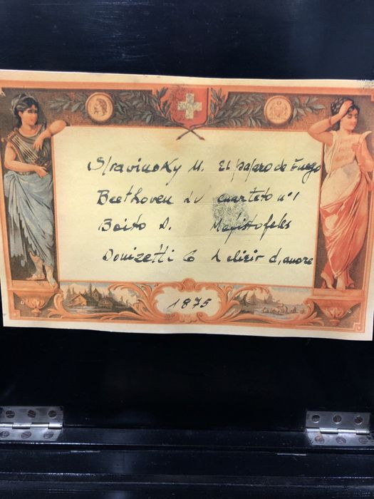 Caixa de Musica Suiça