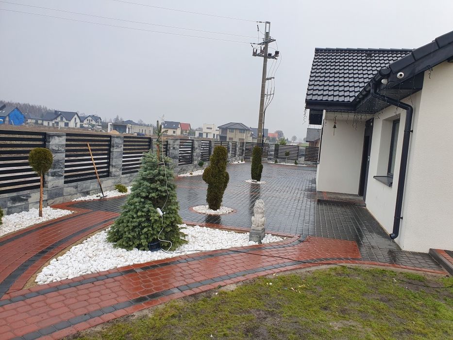 Układanie kostki brukowej od 1 m2!!! **działki**domki**.
