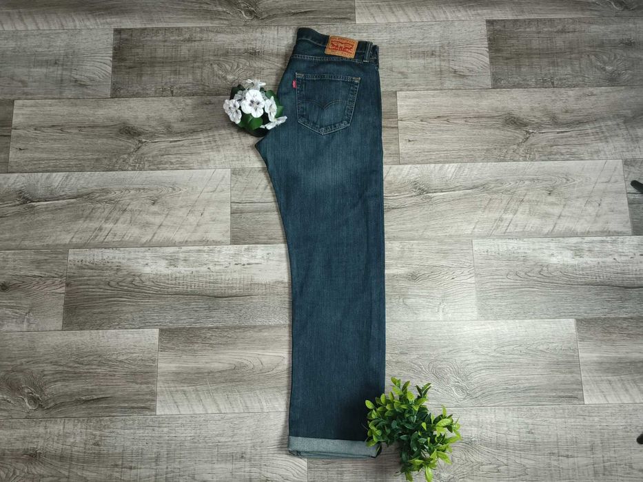[W34 L34] LEVIS 501 Джинси широкі левіс блакитні 505, 550, 515
