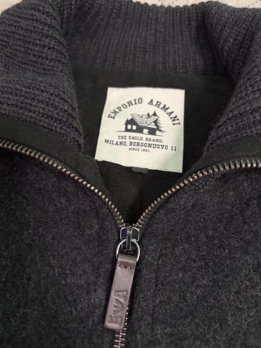 Пальто з вовни EMPORIO ARMANI