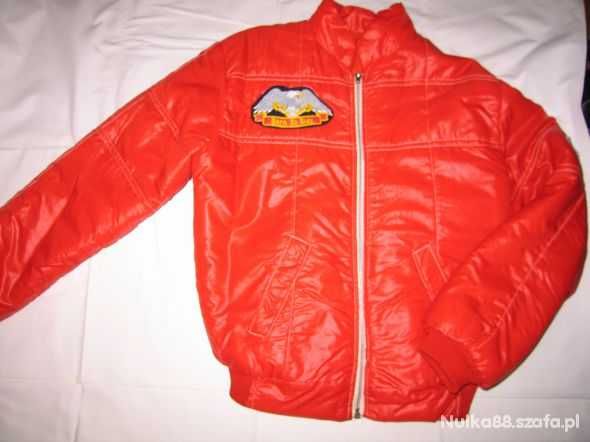 Ocieplana kurtka retro vintage