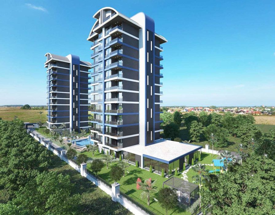 Продается комплекс у моря первая линия Алания Махмутлар.