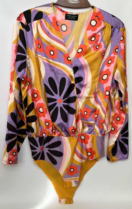 Боді Zara з довгим рукавом