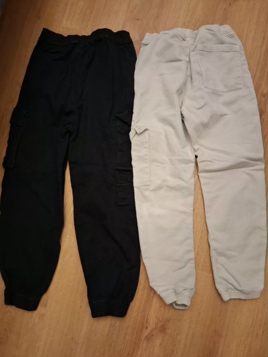 Jeansy joggery 152 dwie pqry