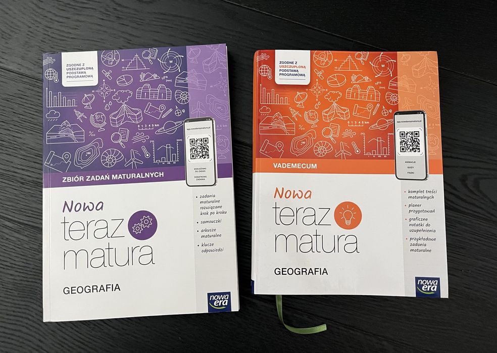 Teraz matura, geografia, Nova Era, Vademecum, zbior zadan
