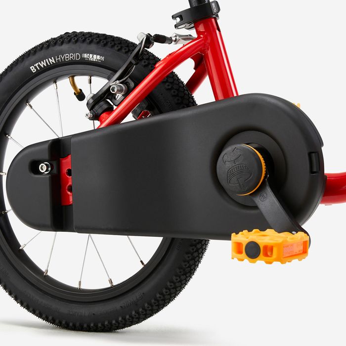 BICICLETA DE APRENDIZAGEM 2 EM 1 CRIANÇA 3-5 ANOS 14" DISCOVER 500