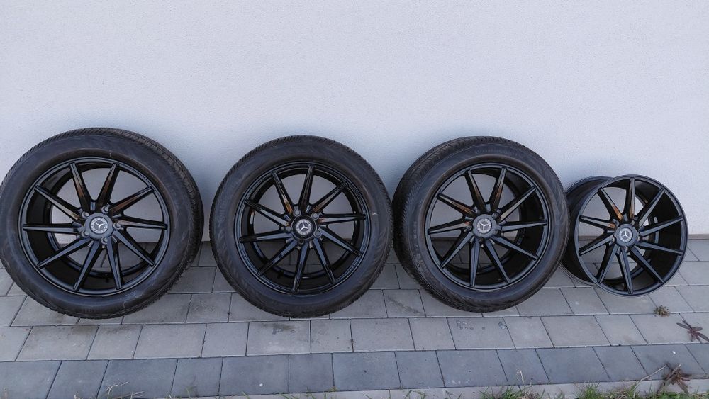 Alufelgi 17" 5x112 Mercedes czarne