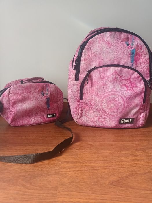 Mochila e lancheira da chuts