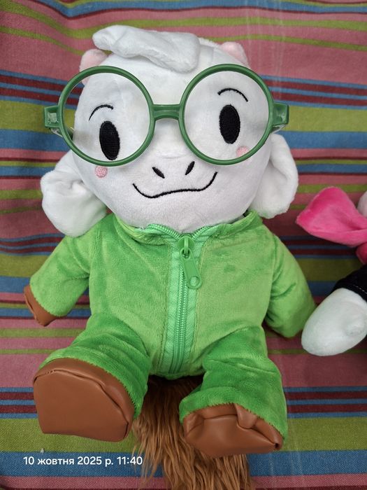 Дельтарун deltarune Ральзей без шляпы Ralsei 25 см