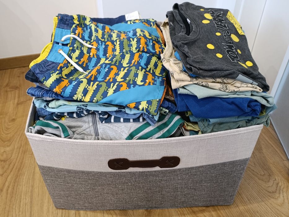 Mega paka ubrań dla chłopca, roz. 104 zestaw ubrań chłopięcych