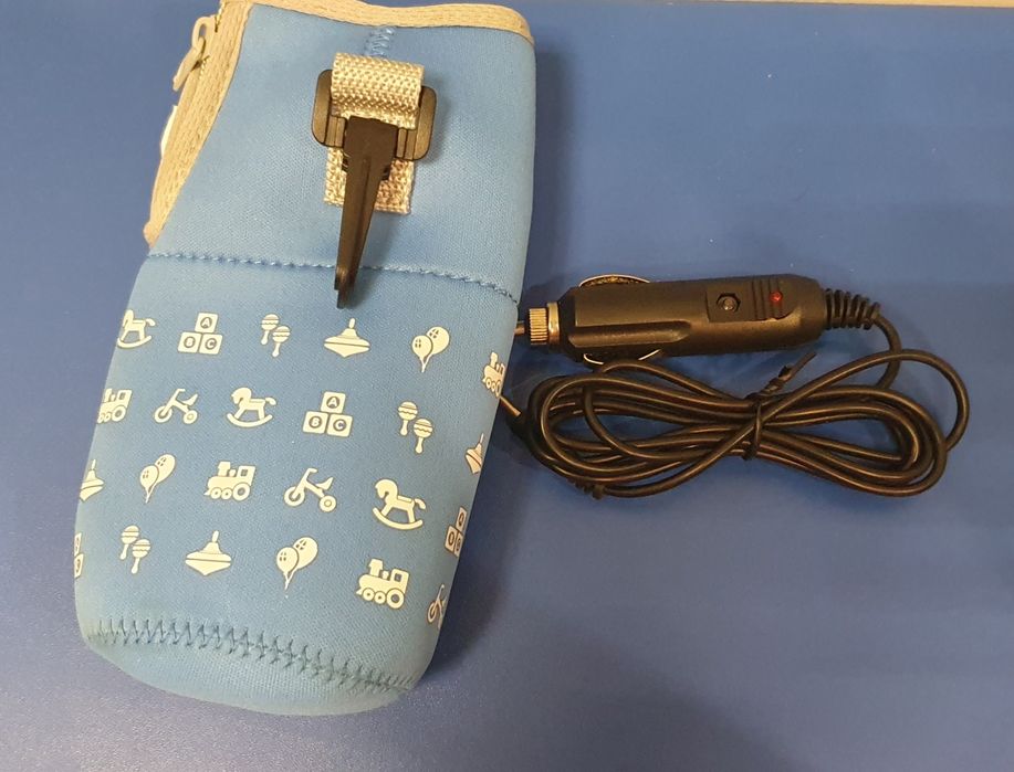 Подогреватель для бутылочек автомобильный Nuvita Синий (NV1074Blue)