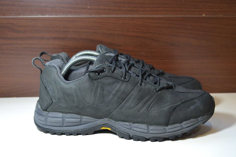 hi-tec waterproof 43-44р кроссовки ботинки тактические кожаные берцы