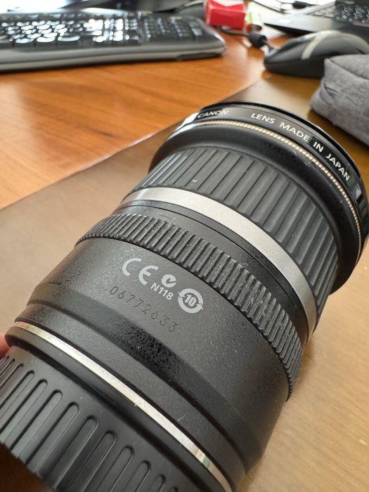 Lente Canon 10-22 EFS