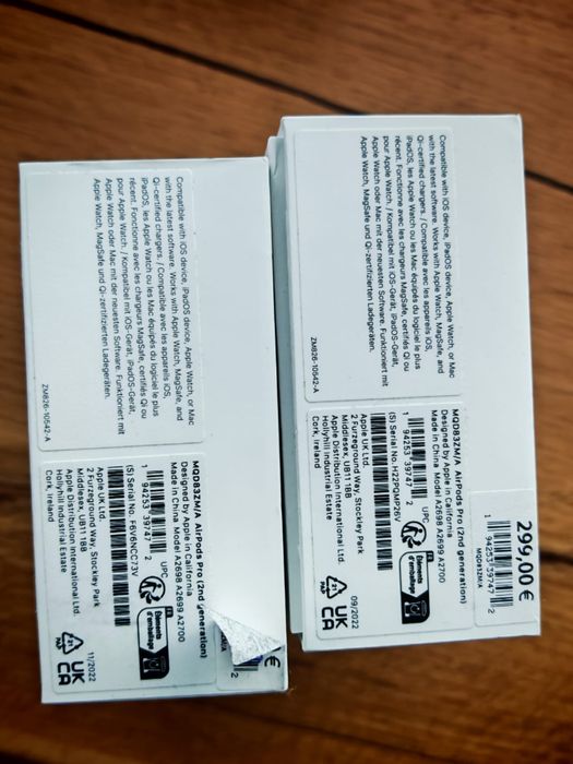 Airpods pro 2, original, bought in Apple store