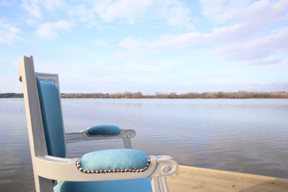 Cadeira “Aurora” – Peça única restaurada à mão | Estilo Luís XVI