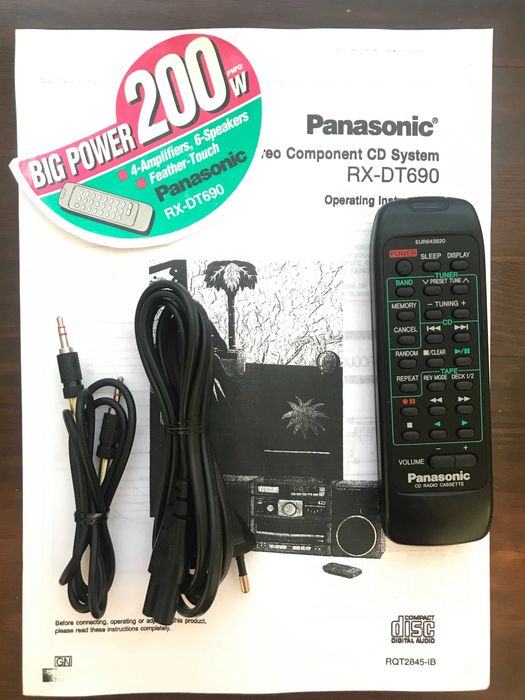 Panasonic RX-DT690 AUX