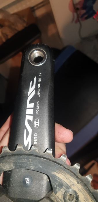Mechanizm korbowy shimano saint