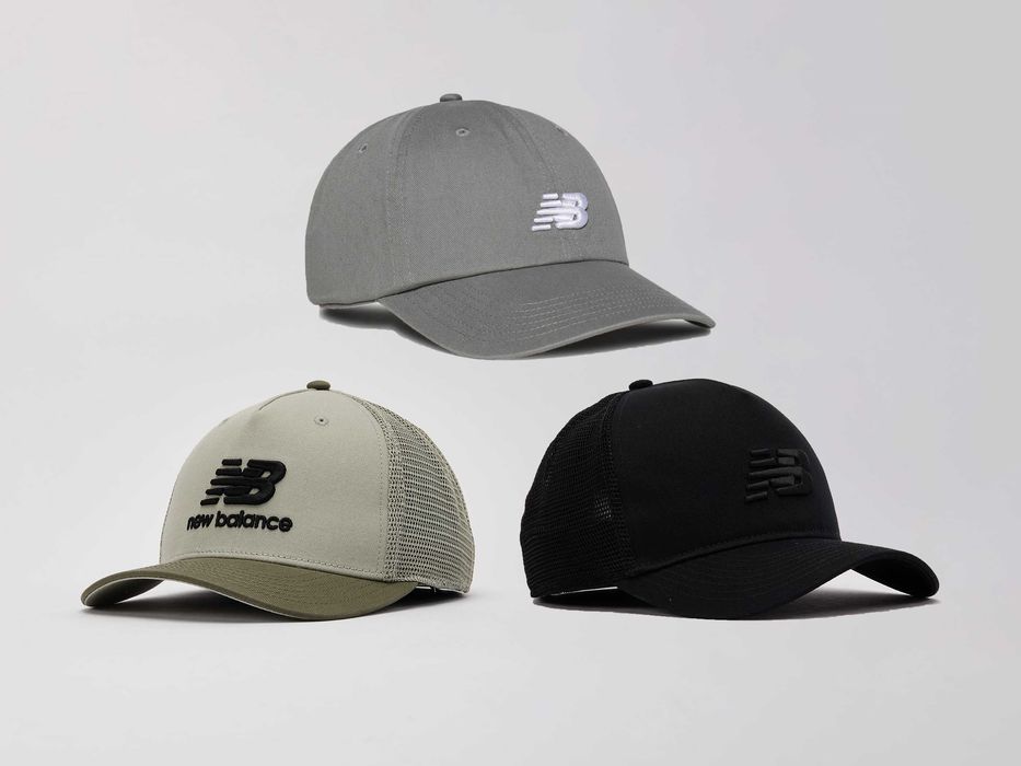 Чоловеча Кепка NB Оригінал Чорна Мужская Кепка Тракер Оригинал