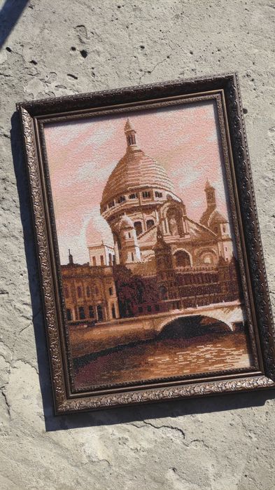 Картина з бісеру (Базиліка Франції) 71*51