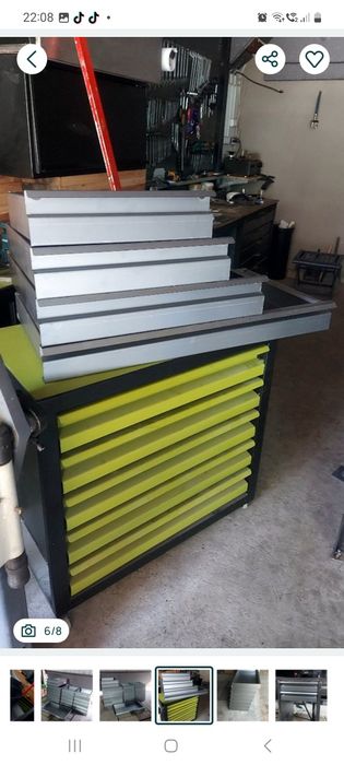 Szuflady metalowe warsztatowe szuflada warsztatowa  bhp stalowa max
