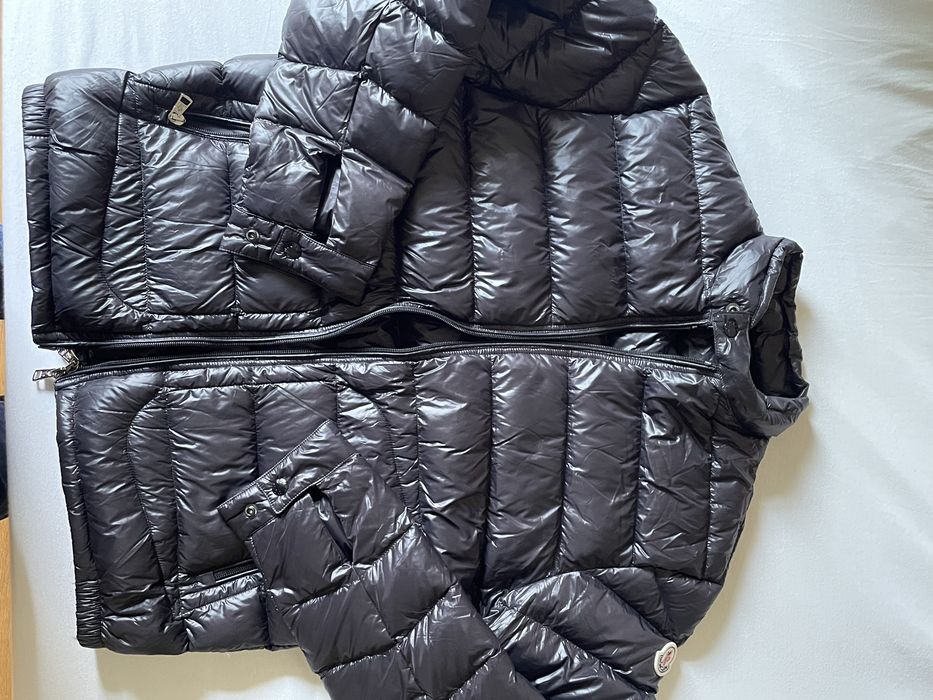 Casaco Moncler preto