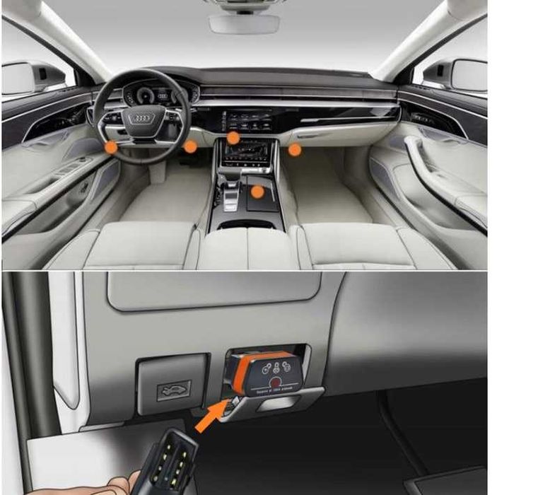 Діагностичний сканер (адаптер) vgate iCar2 Bluetooth 3.0 (ELM327 mini)