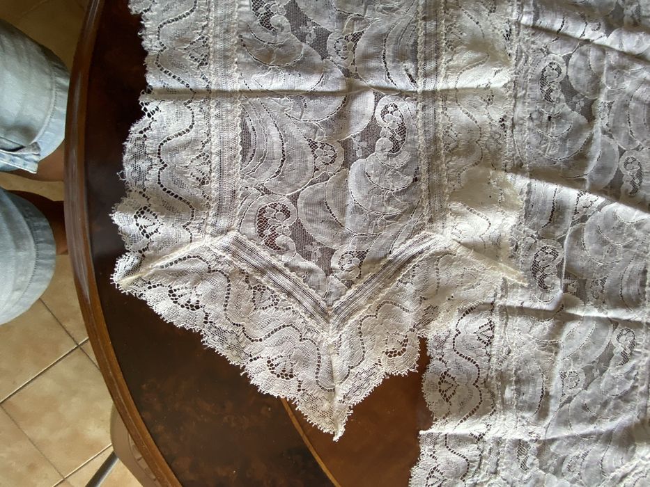 Conjunto de 3 naperons antigos