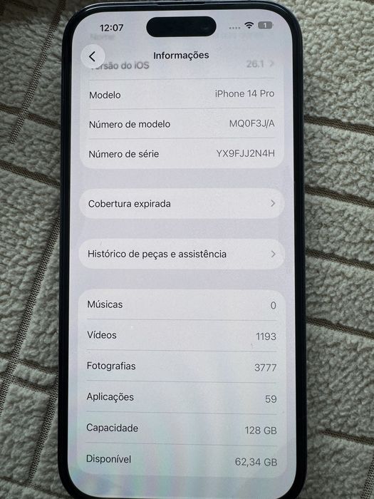 Iphone 14 Pro em otimo estado