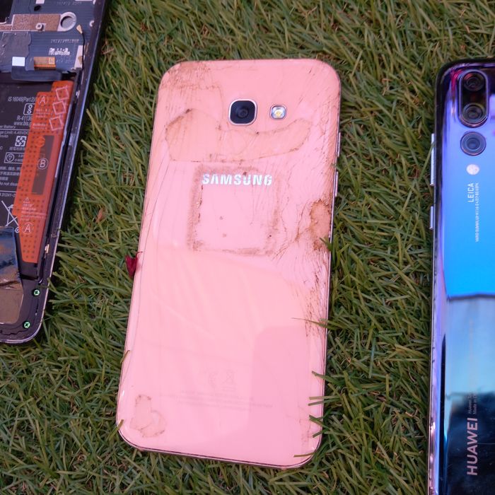 Samsung A5 2017 Różowy jako router 4G