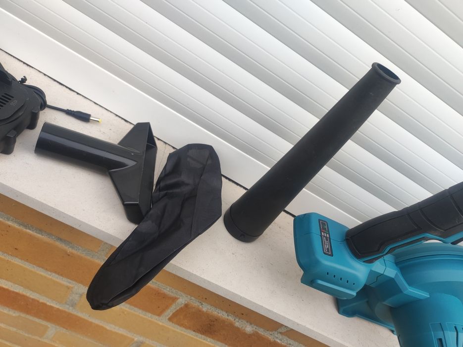 Soprador aspirador com duas baterias novo