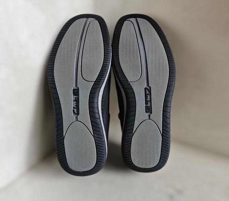 Кожаные кроссовки, мокасины "Clarks "