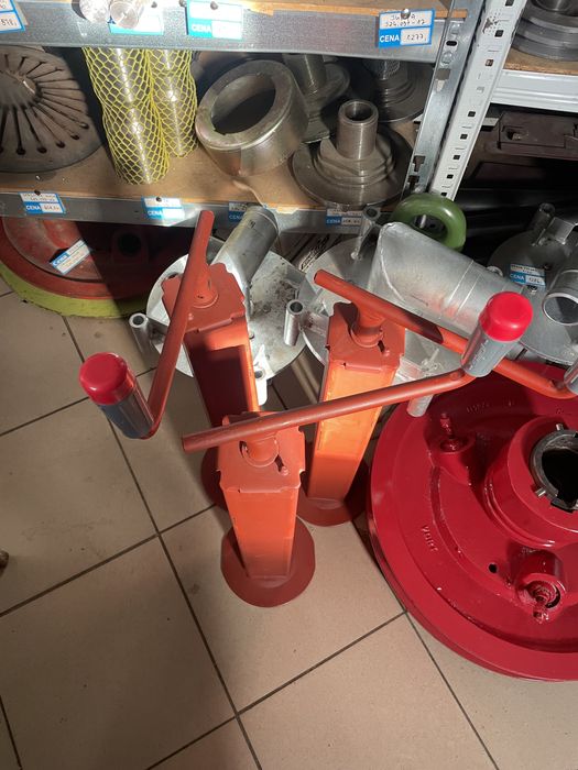 Stopa stópka podpora z korbą fortschritt t088 hts hts100 rozrzutnik