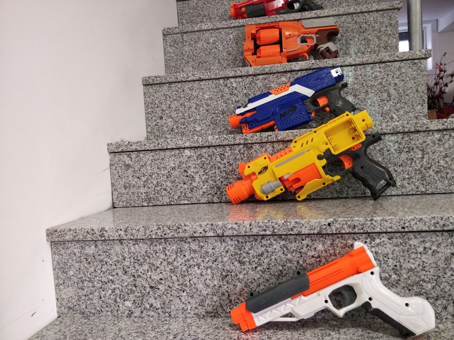 Pistola Nerf Mega cycloneshock