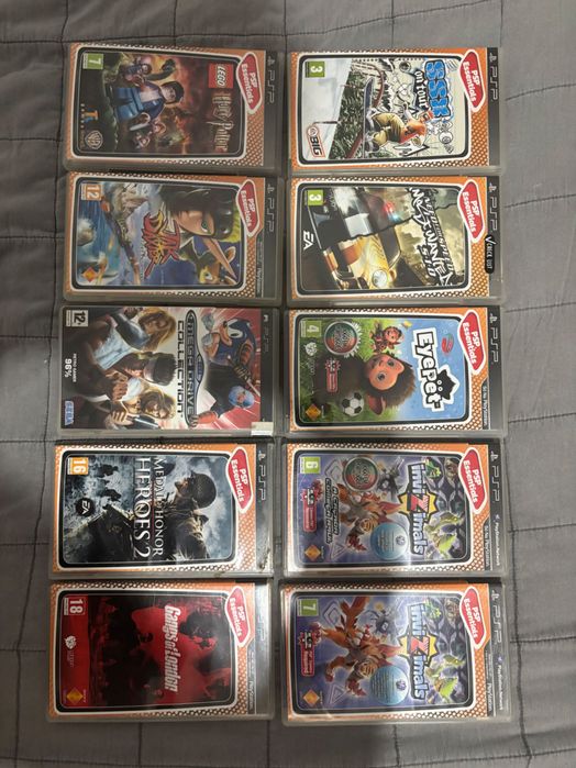 10 jogos para PSP