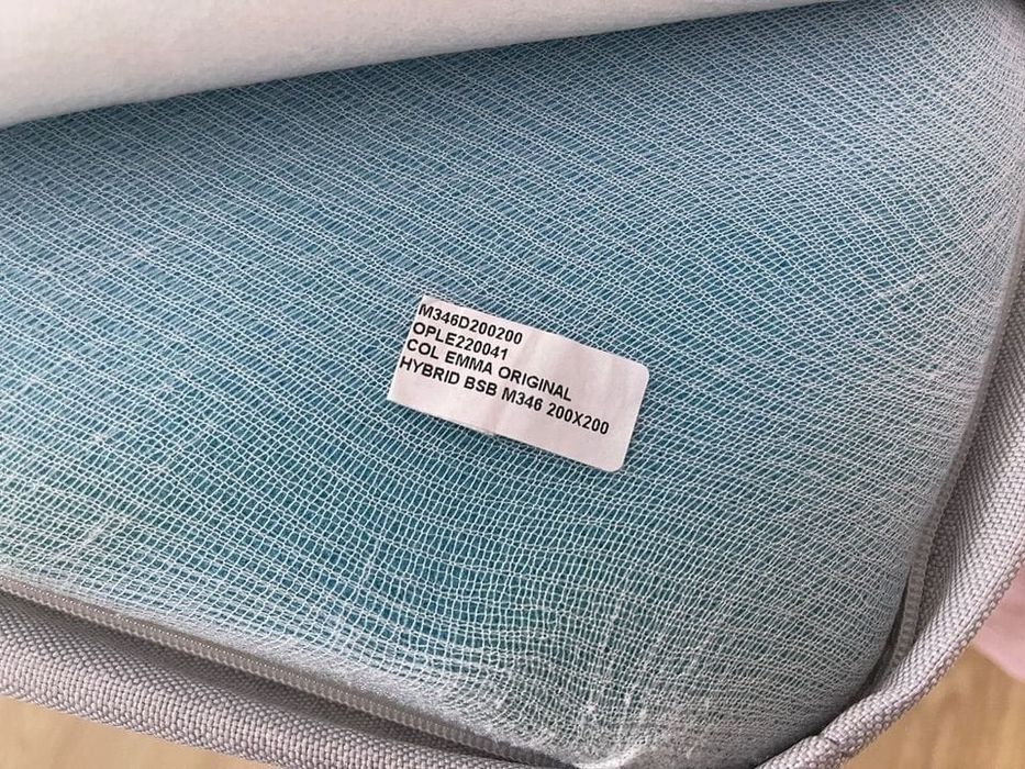 Super materac hybrydowy emma 200x200 super stan tanio okazja z Niemiec