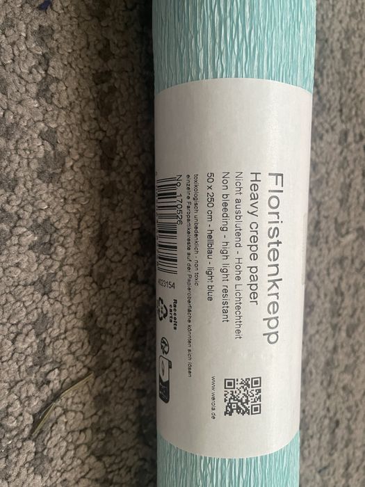 Papel crepe florista 50x250cm